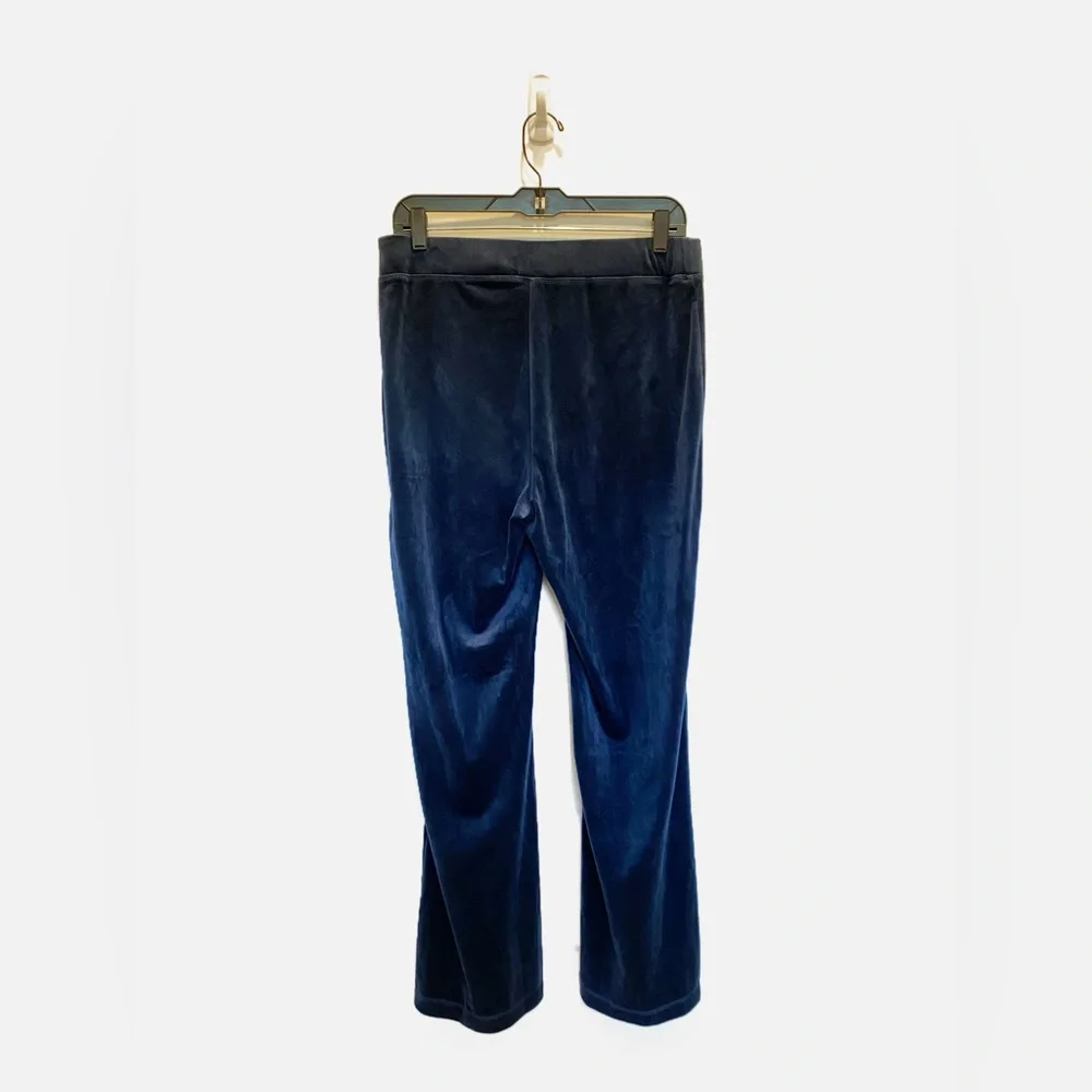 Juicy Couture Y2K Regal Blue Velour Tracksuit Hoodie (L) & Pants (M) - Picture 16 of 16